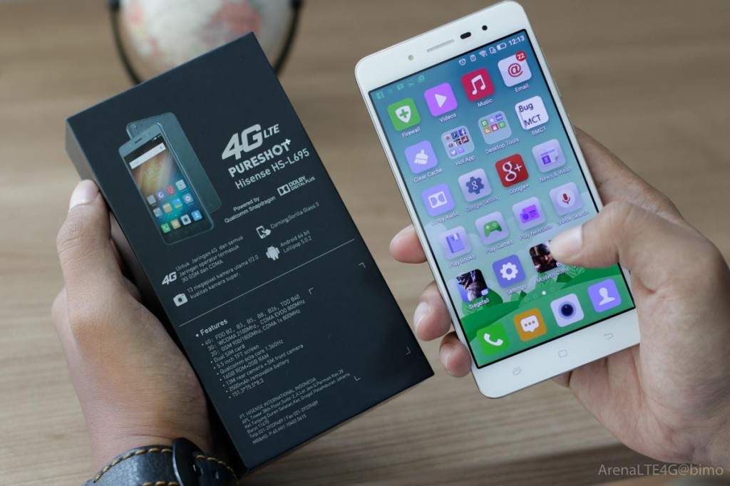 Hisense PureShot+, Ponsel Andal Tampilan Menawan 2 ponsel hi