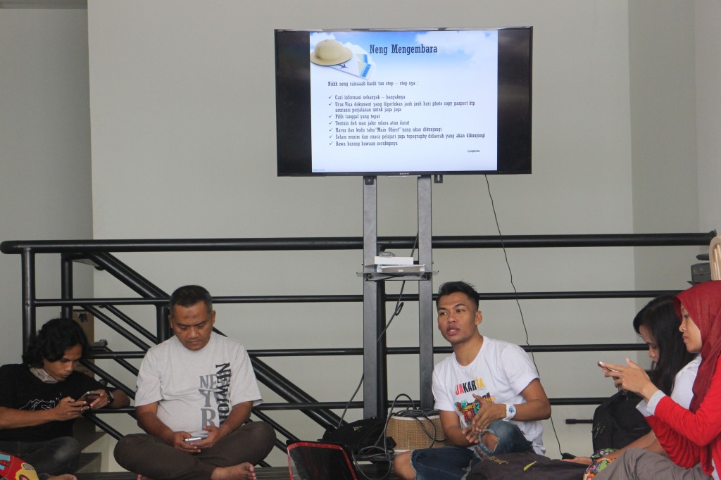 10 Trik Cerdas Traveling Sendiri 3 Suasana Kelas Blogger di Nutrifood Inspiring Center, Menteng, Jakarta, Sabtu (19/12). Foto: dokumen pribadi