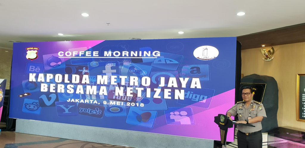 Kapolda Metro Jaya, Netizen, Coffee Morning dengan Kapolda, Lomba Citizen Journalism