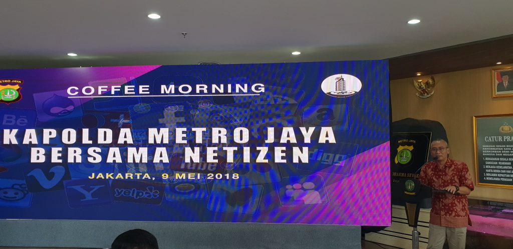 Kapolda Metro Jaya, Netizen, Coffee Morning dengan Kapolda, Lomba Citizen Journalism