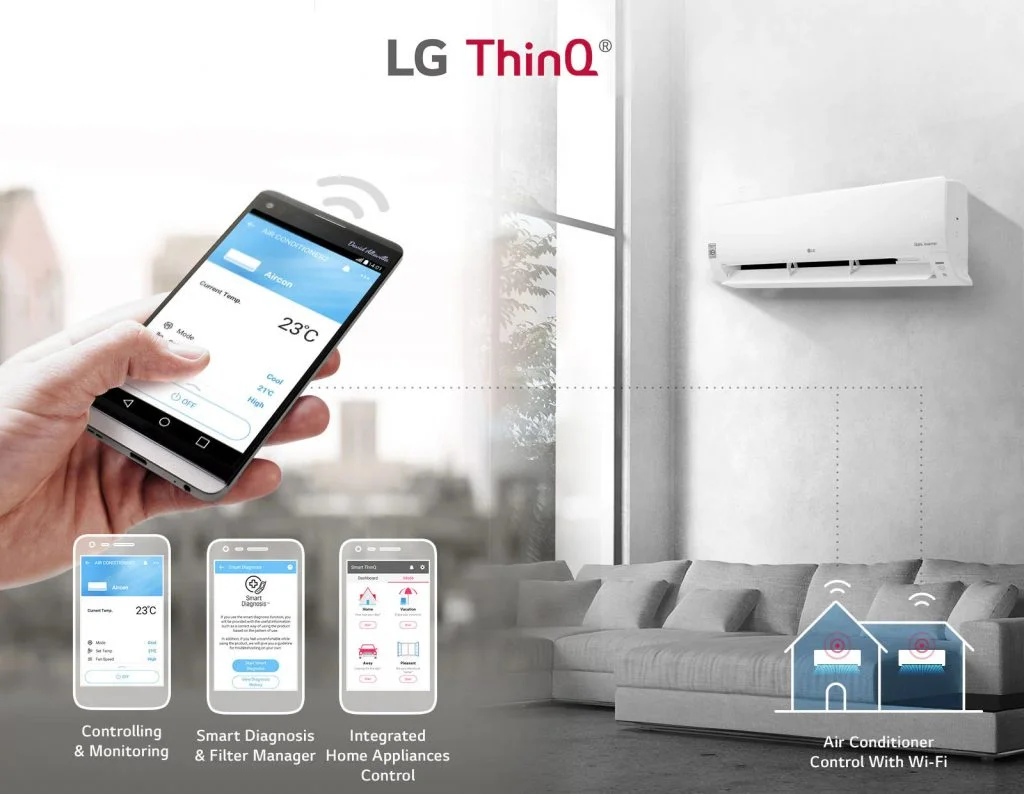 Aplikasi Smart ThinQ LG Dual Cool