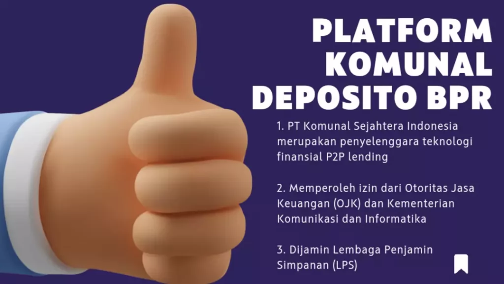 Platform komunal deposito BPR
