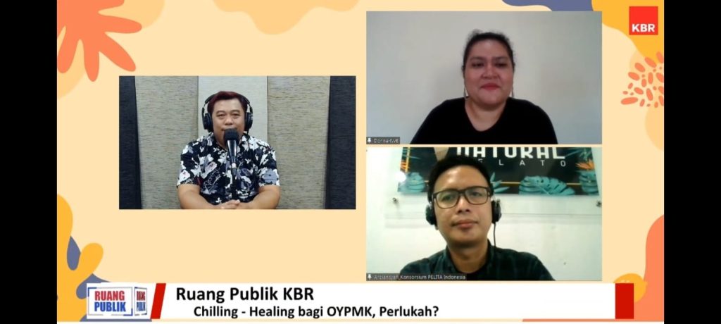 Live streaming Berita KBR tentang OYPMK Kusta