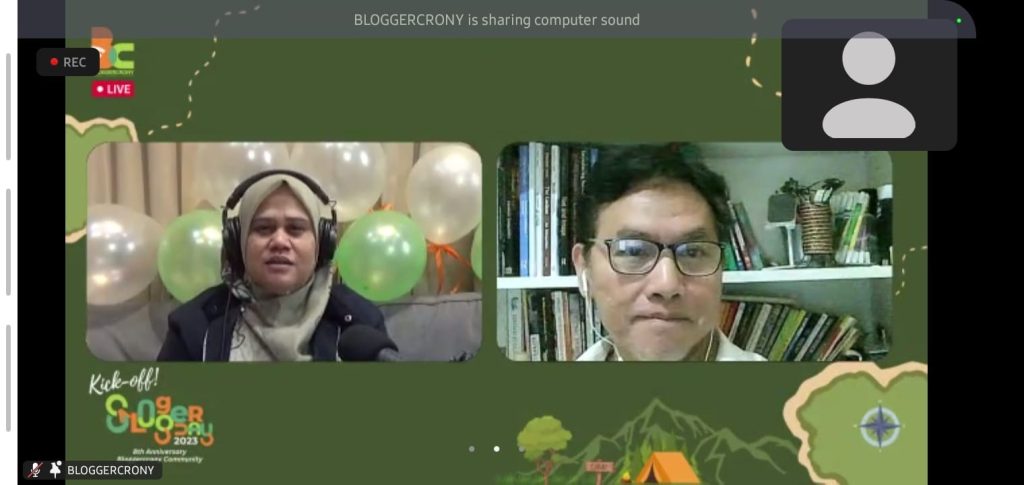 Skill set up blogger Indonesia di Bloggercrony bersama Anwar Natari